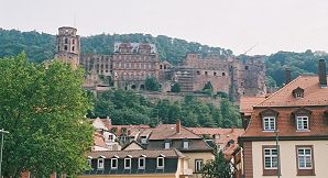 Heidelberg Castle from the river